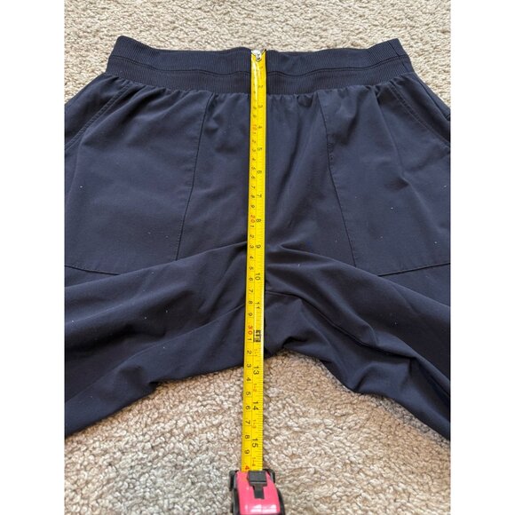 T By Talbots Womens Navy Joggers Pants Size S / P Stretch Comfort Pockets Cuffed - Picture 4 of 9